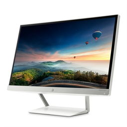 惠普Pavilion 23xw 13英寸IPS广视角白色显示器，不闪屏带来舒适用眼体验